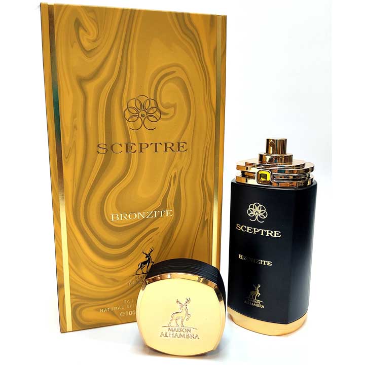 Sceptre Bronzite EDP (100ml) perfume spray by Lattafa (Maison Alhambra) | Khan El Khalili
