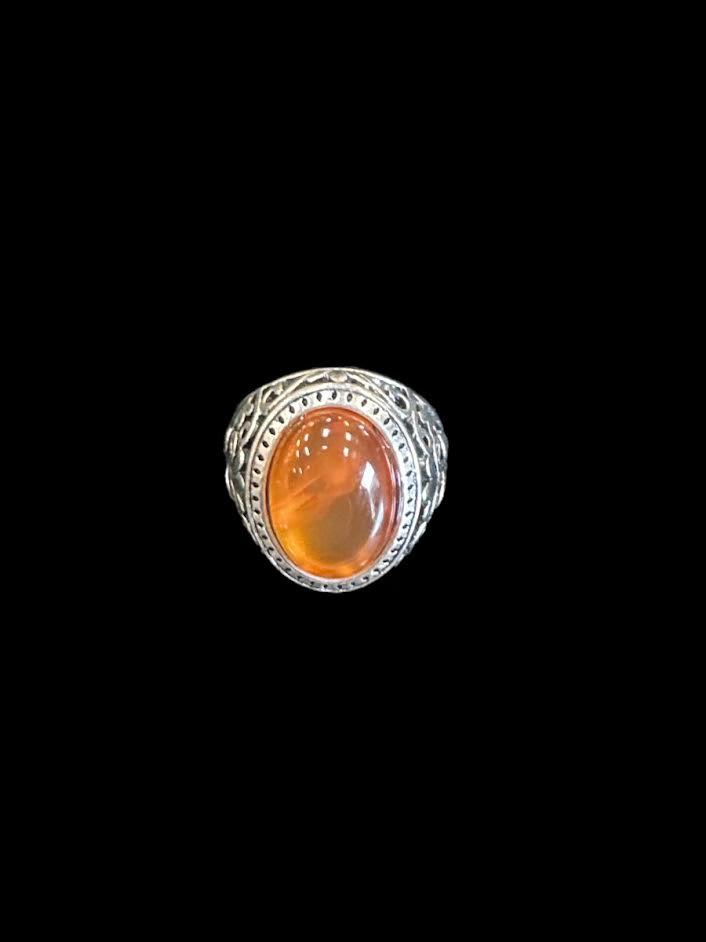 Men's Ring Size 10 (Orange)