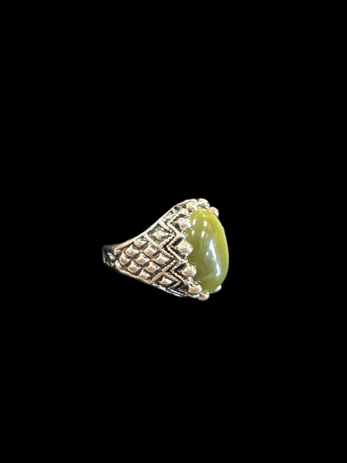 Mens Rings Size 10.5 (Lime Green)