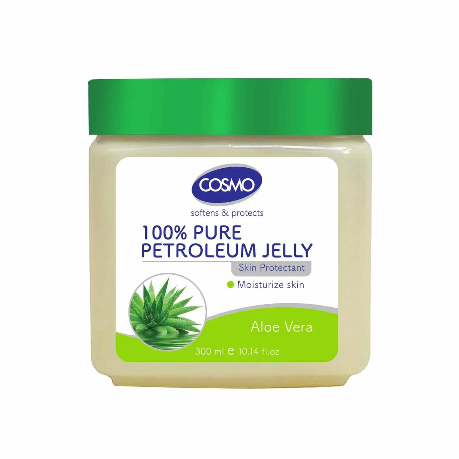 Cosmo 100% Pure Petroleum Jelly Aloe Vera 300ml