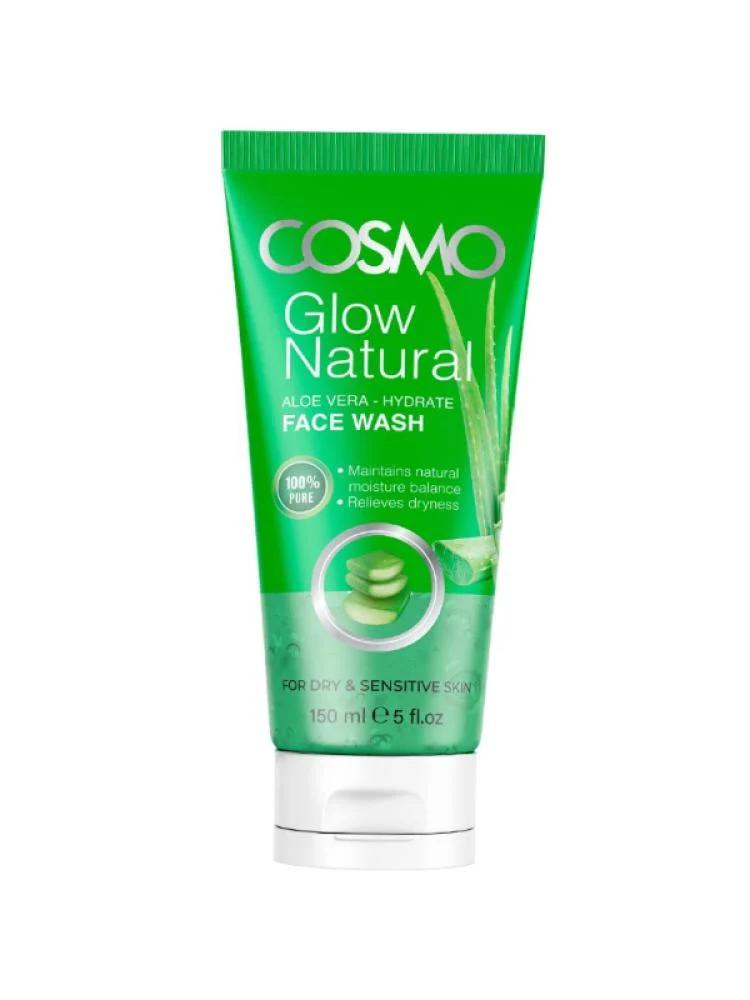 Cosmo Glow Natural Aloe Vera Face Wash 150ml