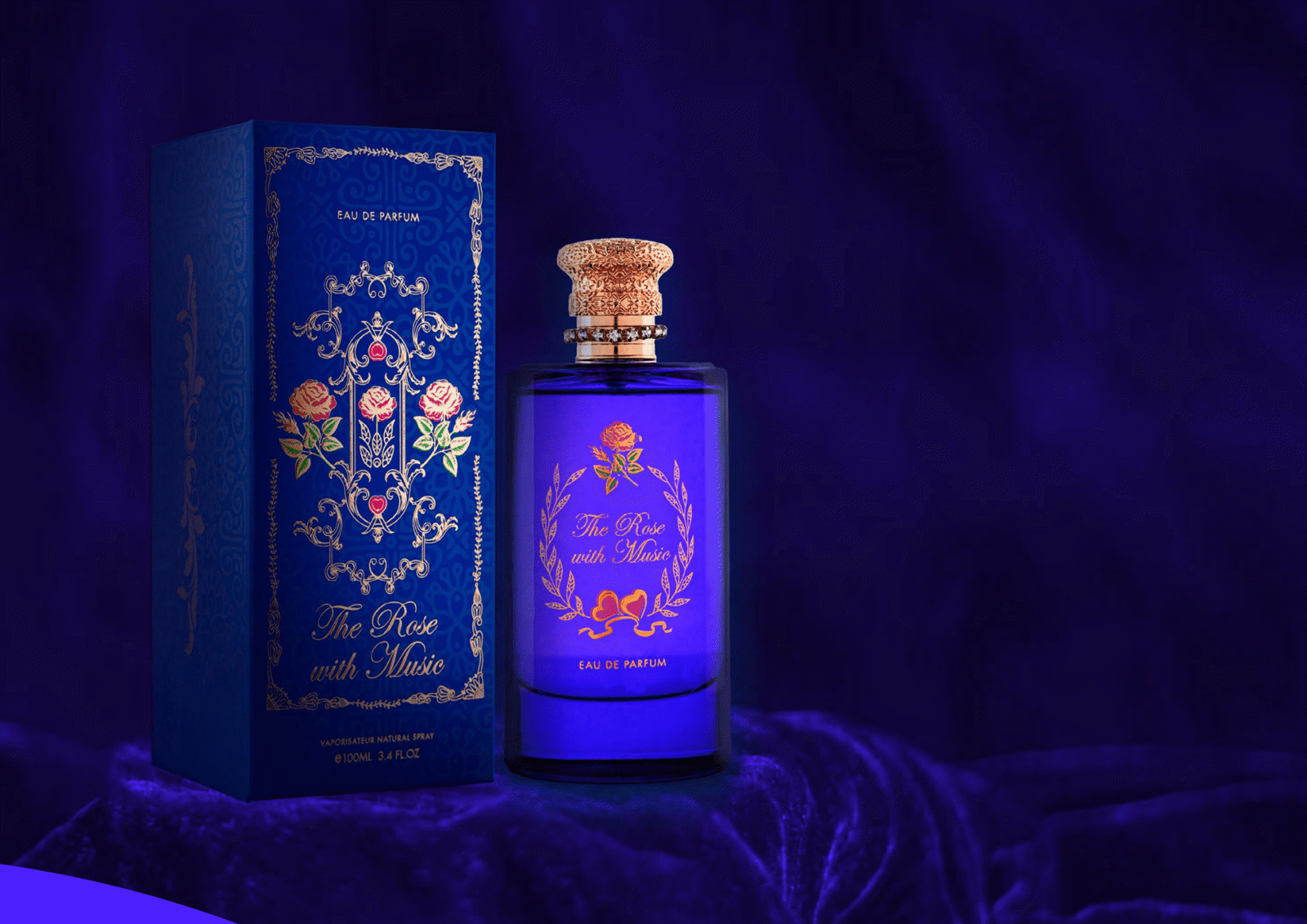 The Rose With Music - Le Vogue Perfume EDP (100ml) Perfume Spray by Armaf