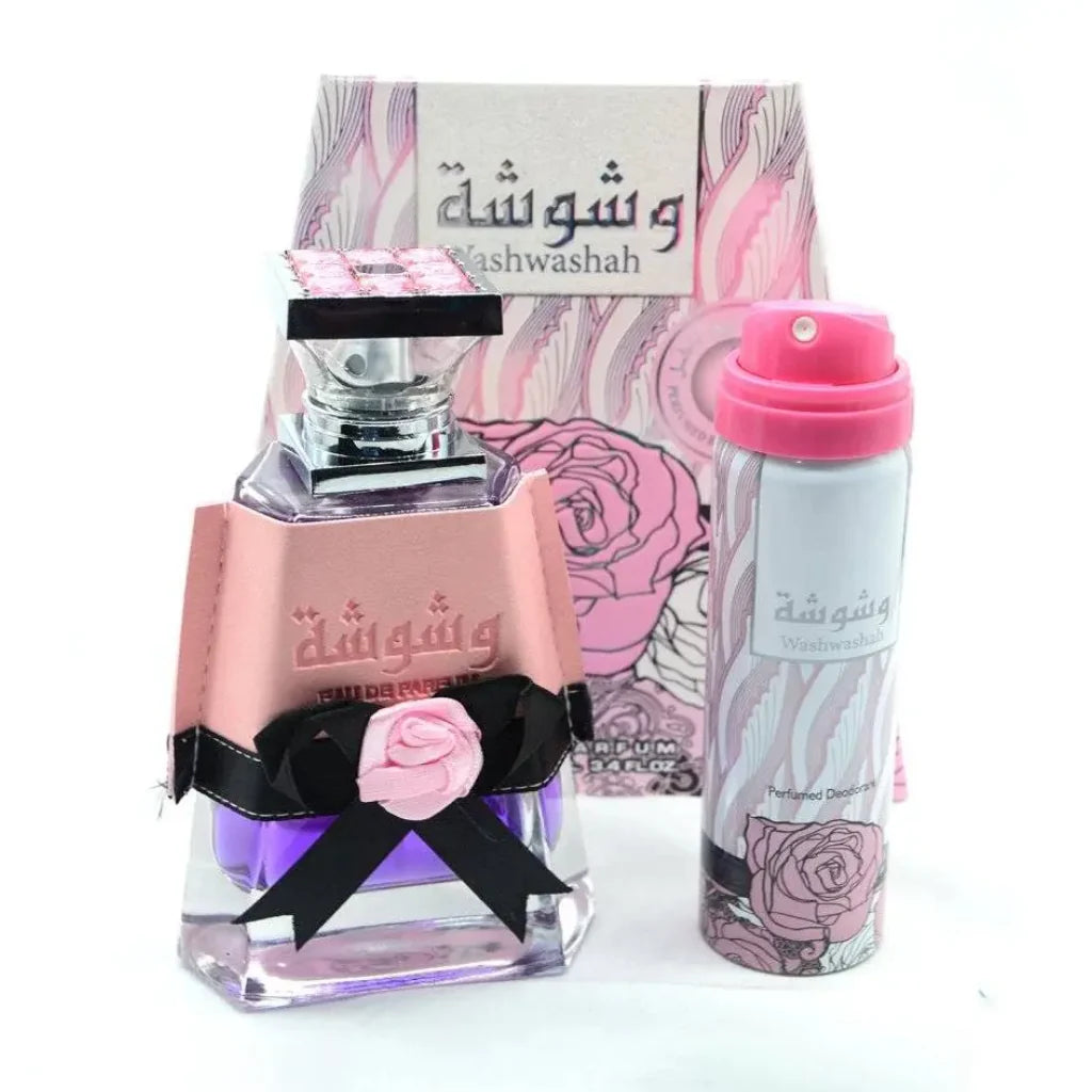 Washwashah EDP spray with deodorant (100ml) by Lattafa | Khan El Khalili