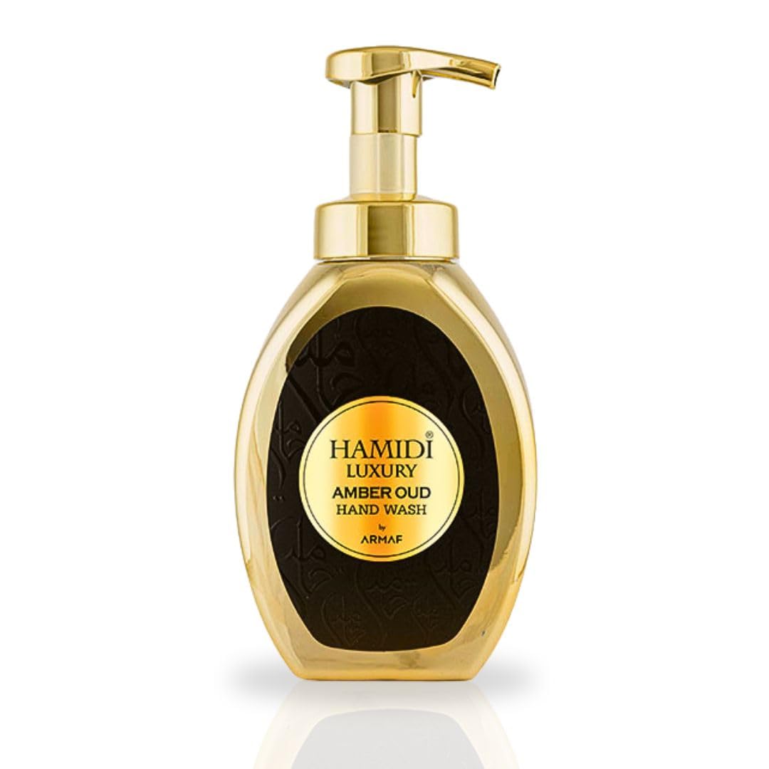 Luxury Amber Oud Hand Wash 350ml by Hamidi