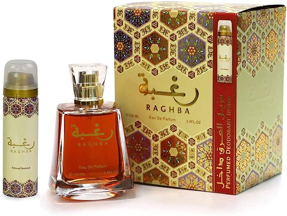 Raghba with Deodorant EDP (100ml) perfume spray by Lattafa