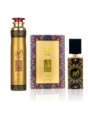 Ajwad EDP (60ml) EDP + Ajwad Air Freshener(300ml)