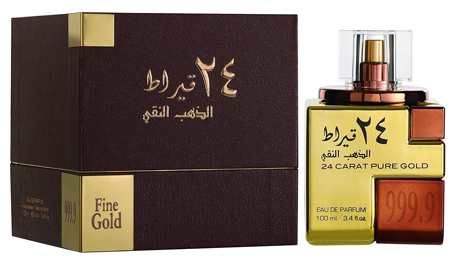24 Carat Pure Gold EDP (100ml) spray perfume by Lattafa- Khan El Khalili