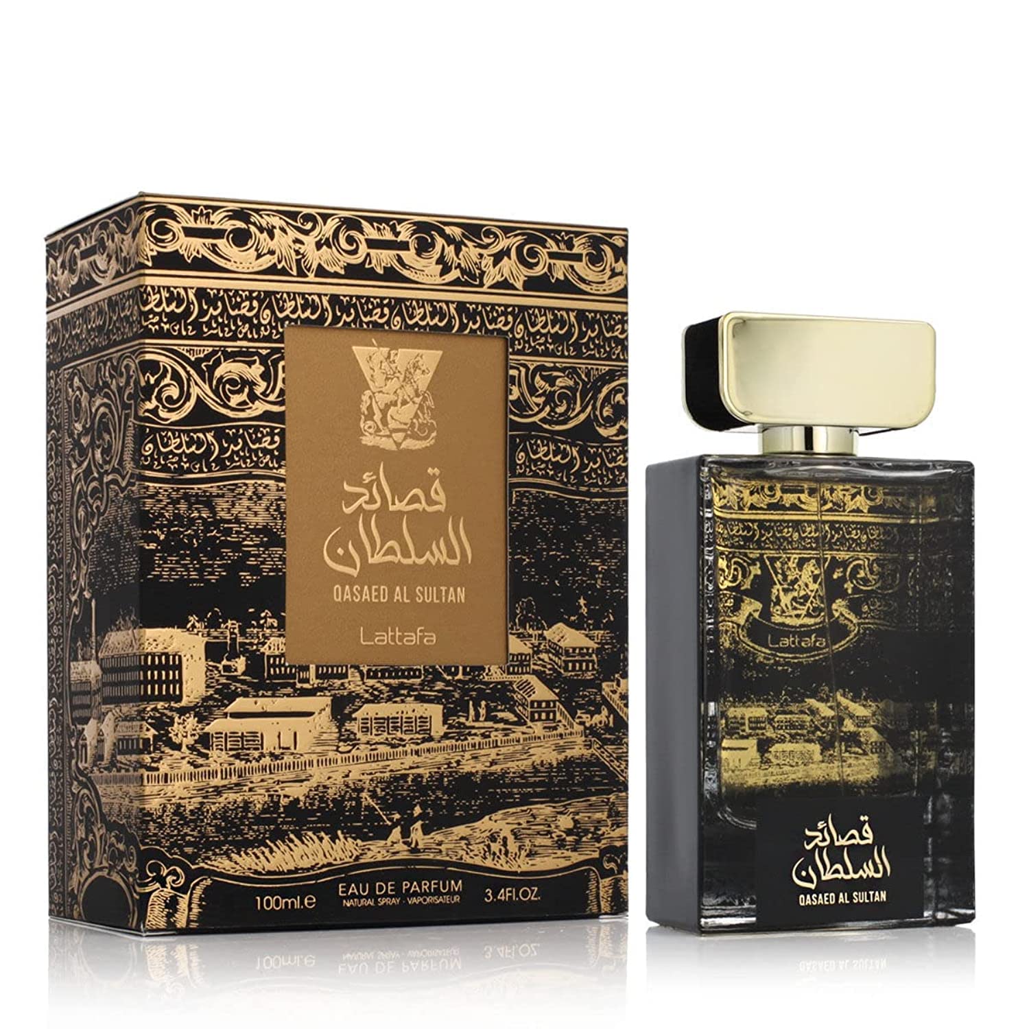 Qasaed AL Sultan EDP (100ml) perfume spray by Lattafa