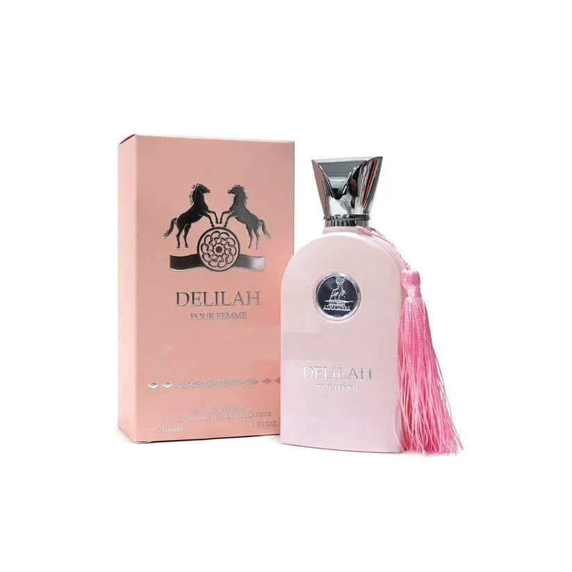 Delilah Pour Femme EDP (100ml) spray perfume by Lattafa (Maison Ahambra) | Khan El Khalili