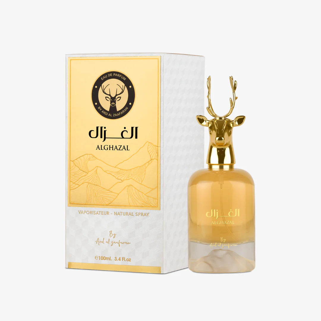 Al Ghazal EDP (100ml) perfume spray by Ard Al Zaafaran – Khan El Al Ghazal EDP (100ml) perfume spray by Ard Al Zaafaran – Khan El