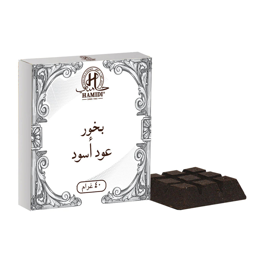 Hamidi Black Oud 40gm Bakhoor