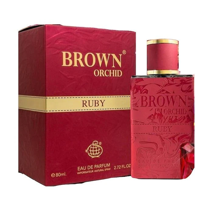 Marron Orchid/Brown Orchid Ruby EDP (80ml) perfume spray by Fragrance World