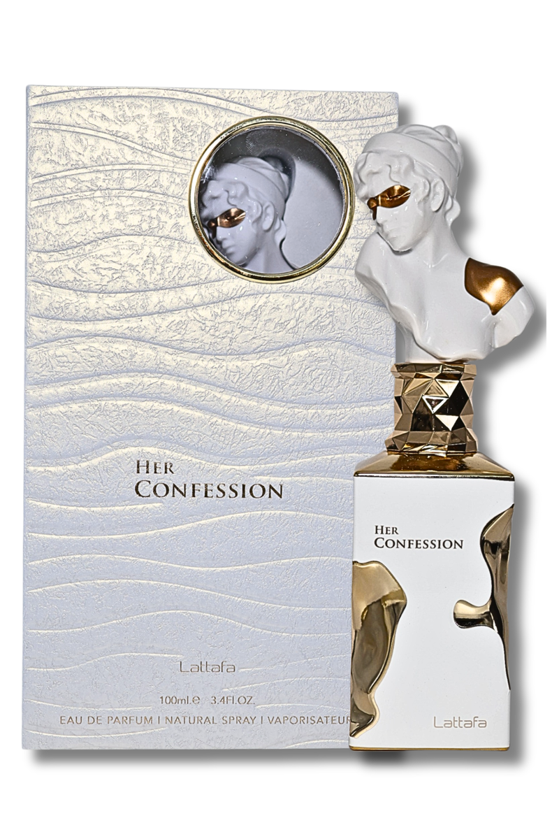 香水(ユニセックス) HER CONFESSION Lattafa 100ml EDP Her Confession EDP (100ml) By Lattafa Perfumes – Khan El Khalili