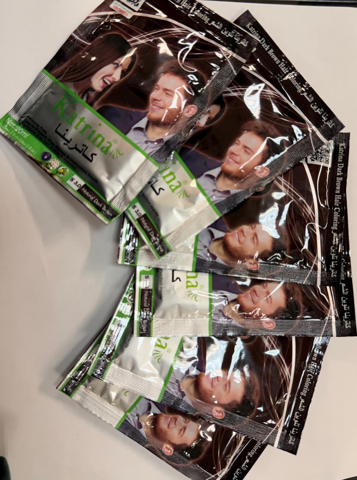 Katrina Hair Color 20ml Shampoo- Brown