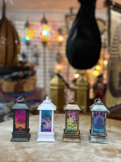 Mini Ramadan Lantern/ Fanoos with LED Lights