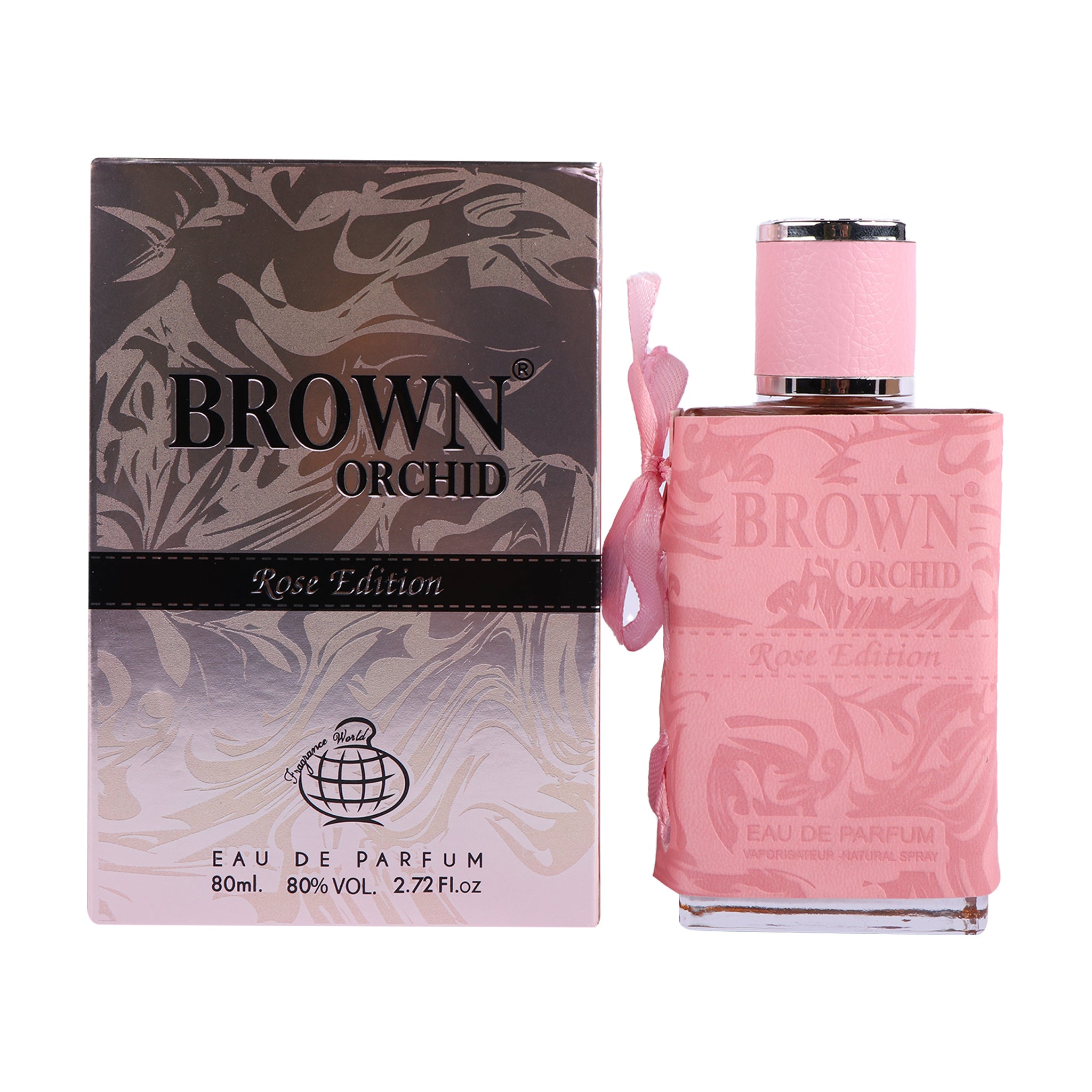 Brown Orchid Rose Edition EDP (80ml) spray perfume by Fragrance World ...