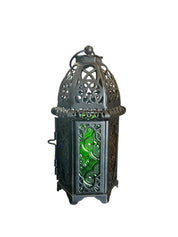 Ramadan Fanoos Fanous Lantern Home decor Eid Stained Glass Mini | Khan El Khalili