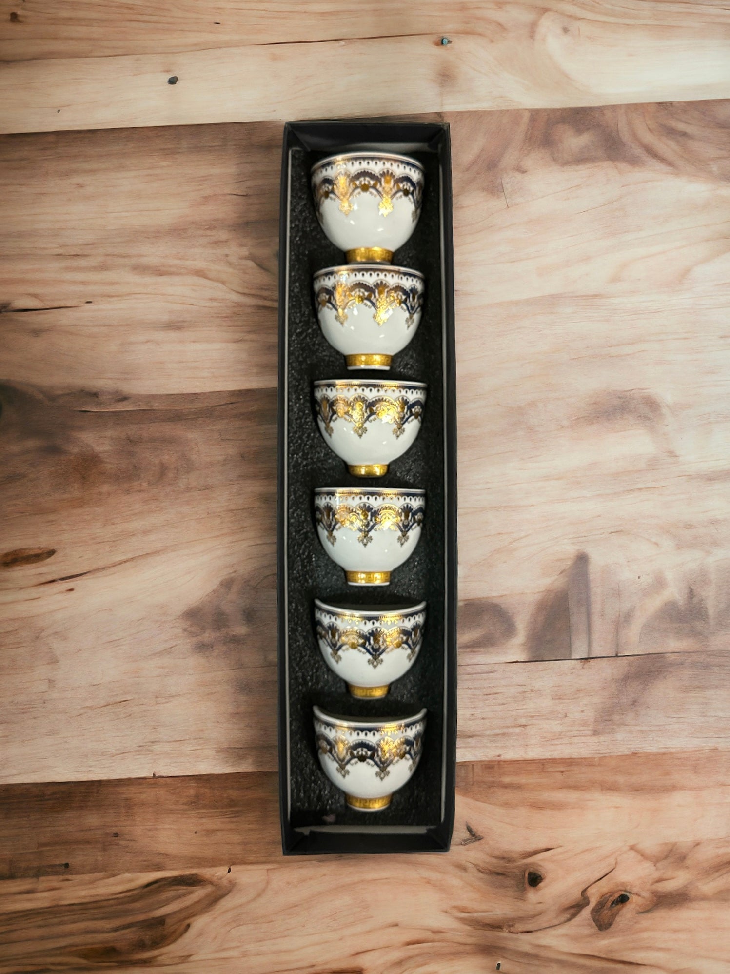 Ceramic Tea/Coffee Cup 6 Piece Set – Khan El Khalili Warehouse