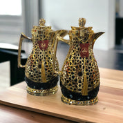 Rosette Arabesque Thermos Pitcher Teapot (1L) set