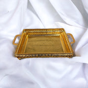 Golden Arab Serving Perfume Tray