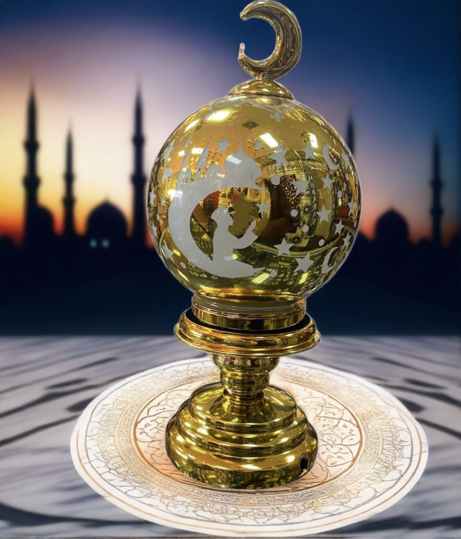 Ramadan Lantern/Fanoos Ball-shaped Decor