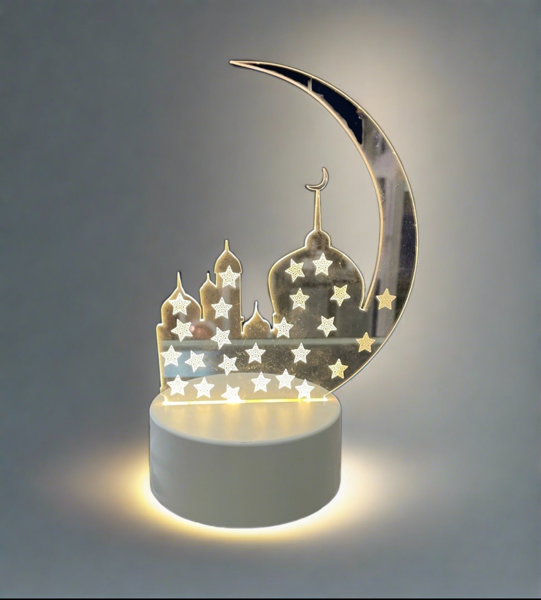 Ramadan and Eid Mubarak Light Up Table Stand Displays