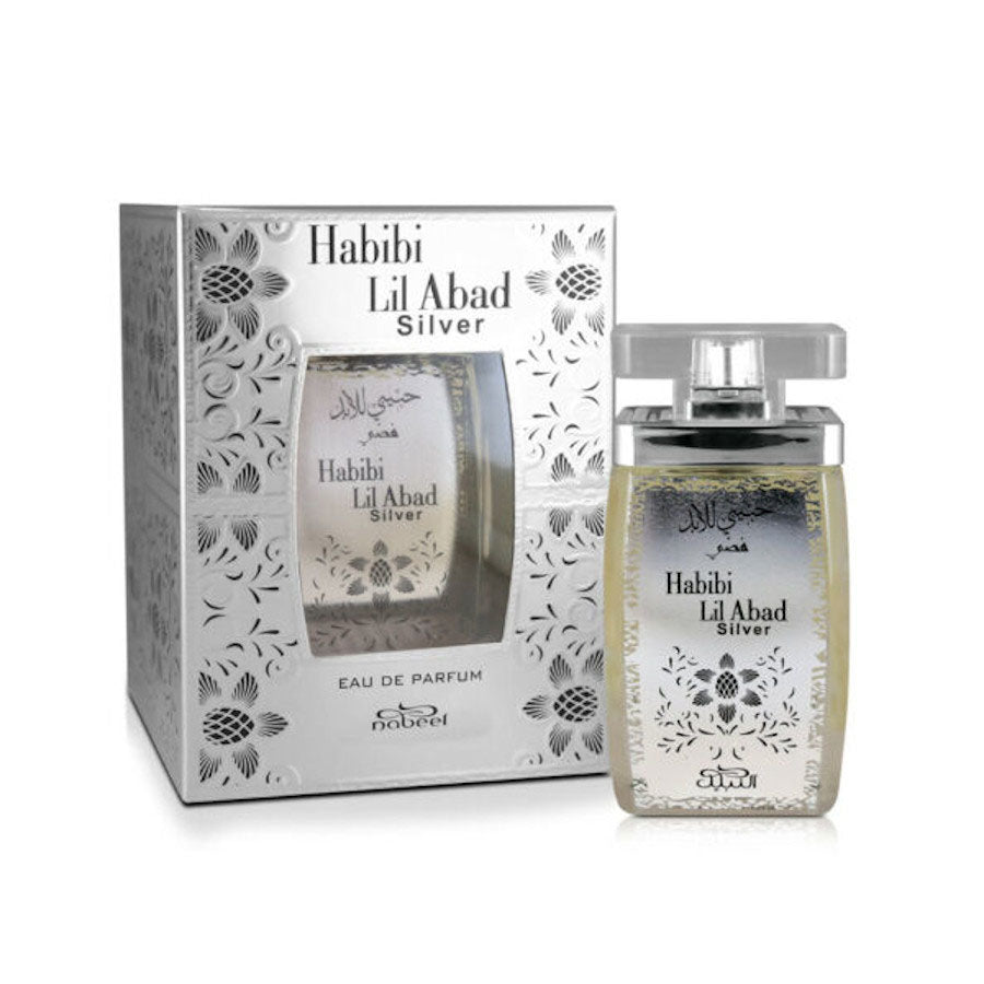 Habibi Lil Abad Silver EDP (100ml) spray perfume by Nabeel | Khan El Khalili