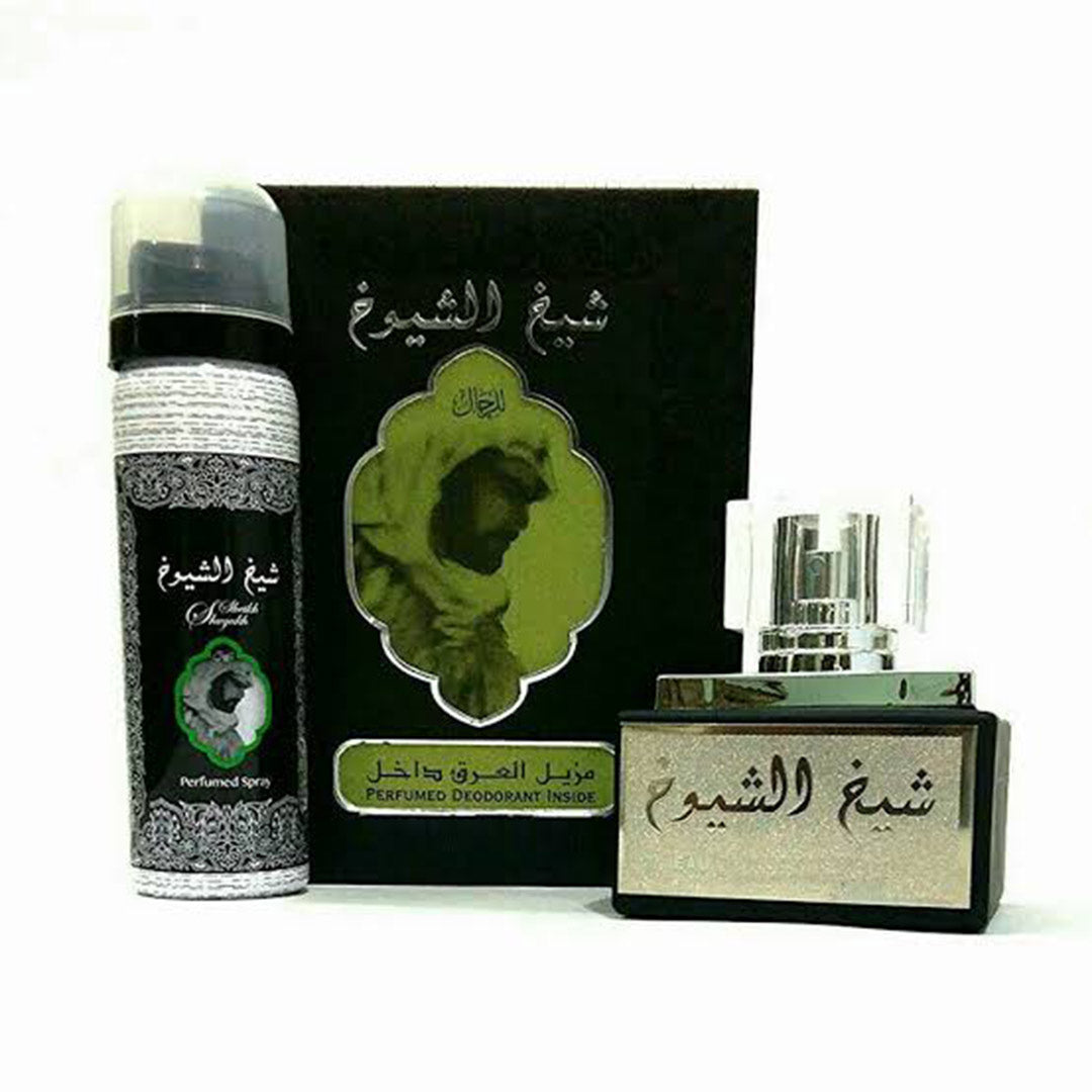Sheikh Al Shuyukh Original (100ml) EDP with free Deodorant Spray | Khan El Khalili
