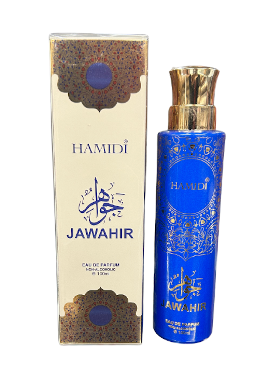 Jawahir (100ml) Water Perfume By Hamidi