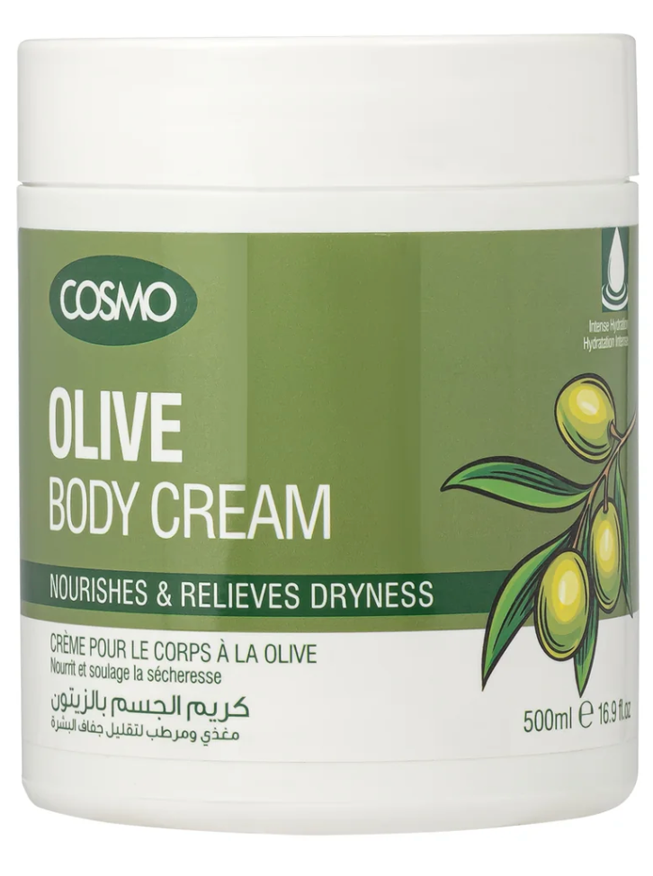 Cosmo Olive Body Cream 500ml – Khan El Khalili Warehouse