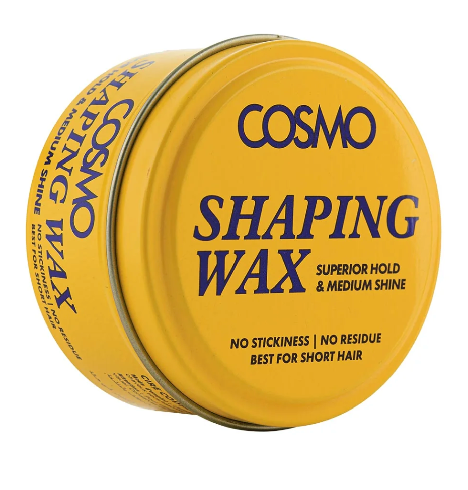 Cosmo Hair Styling Wax Superior Hold & Medium Shine 100gm (Yellow)