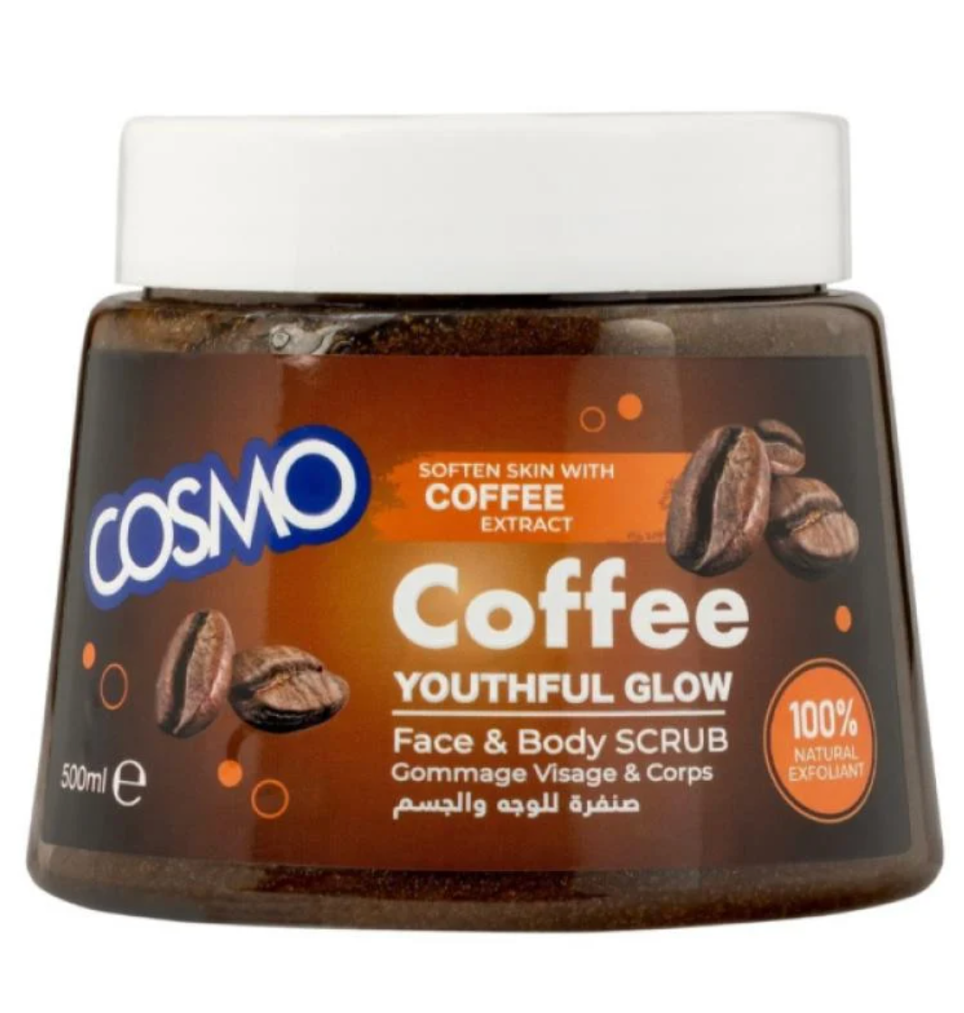 Cosmo Coffee Face & Body Scrub 500ml – Khan El Khalili Warehouse