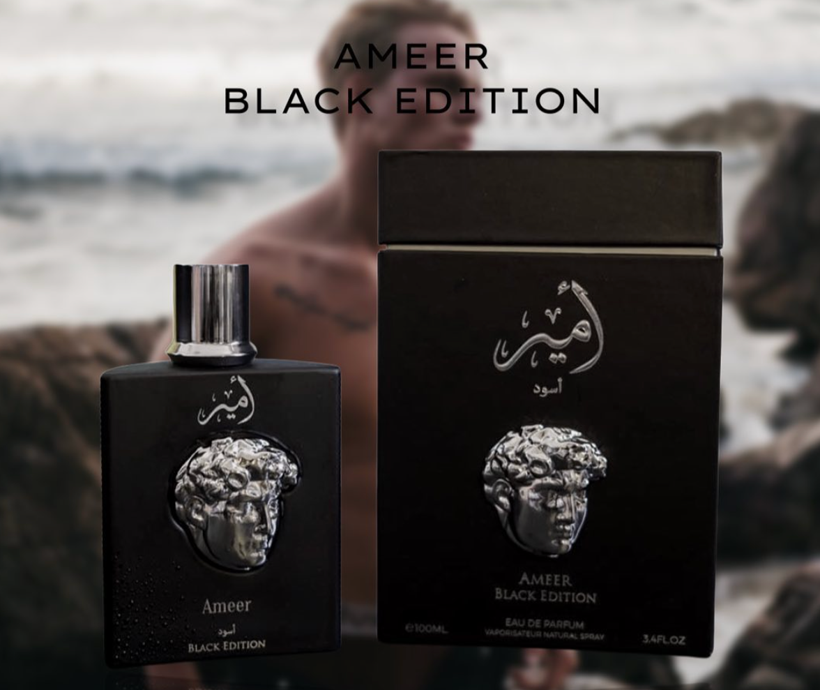 Ameer Black Edition EDP (100ml) Perfume Spray by Aura Fragrances