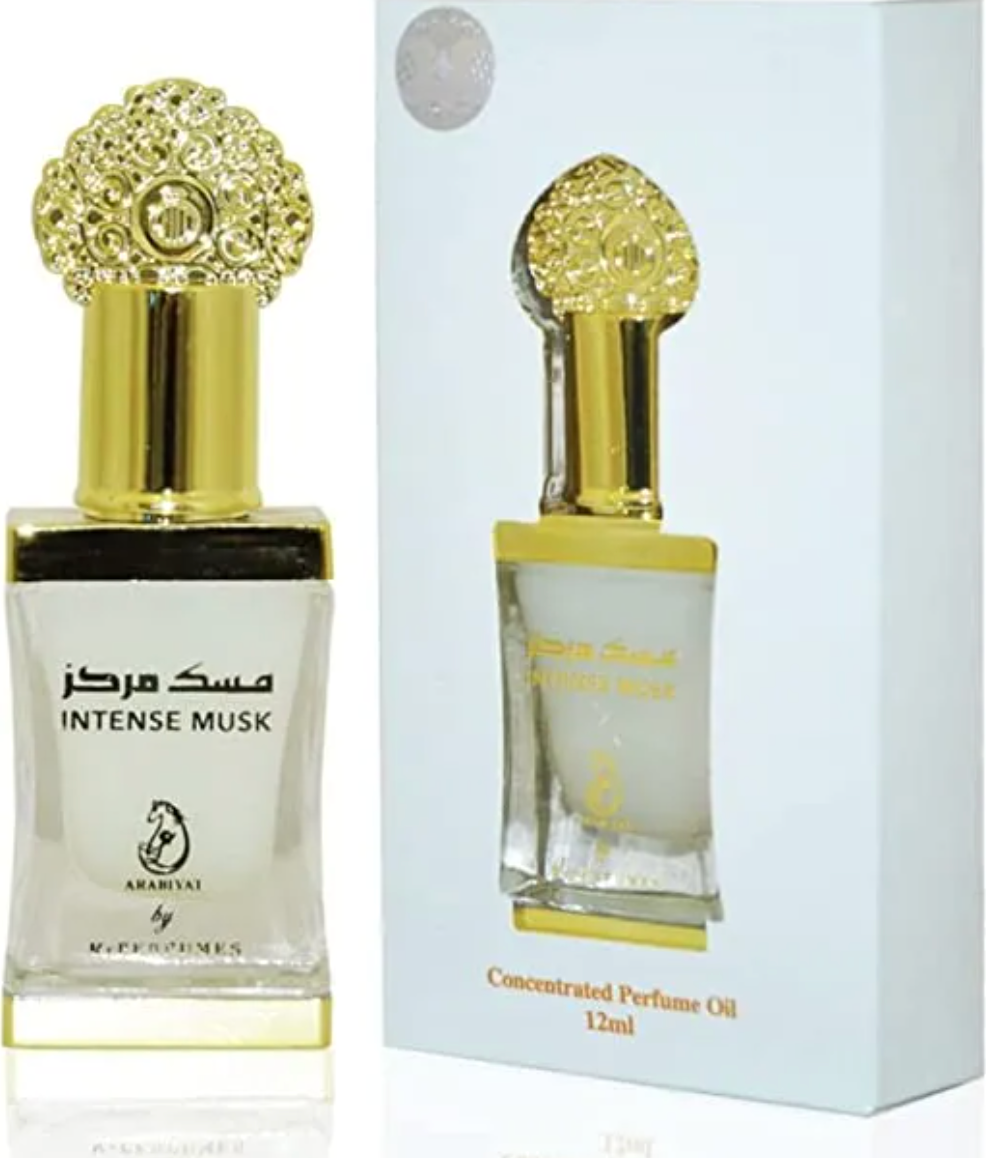 Parfum Concentré Musc Yusra Lamsa 12ml - Oriental, Longue Tenue - Neuf, Originaire Des Émirats