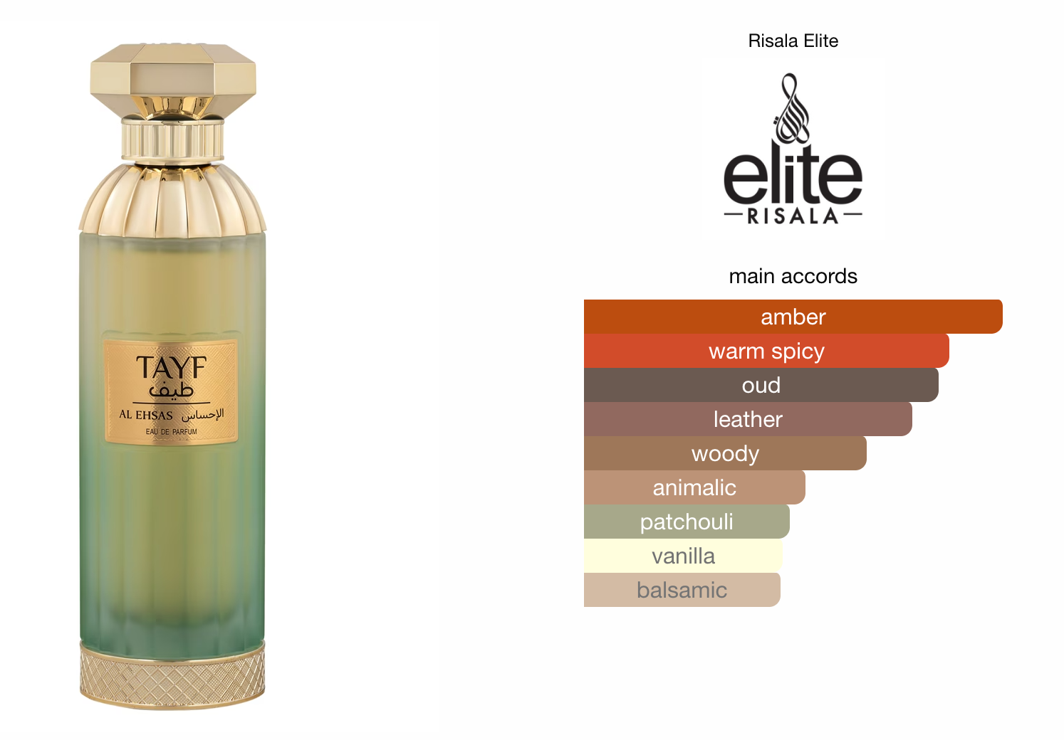 Tayf Al Ehsas (150ml) Risala Elite Perfume Spray by Risala