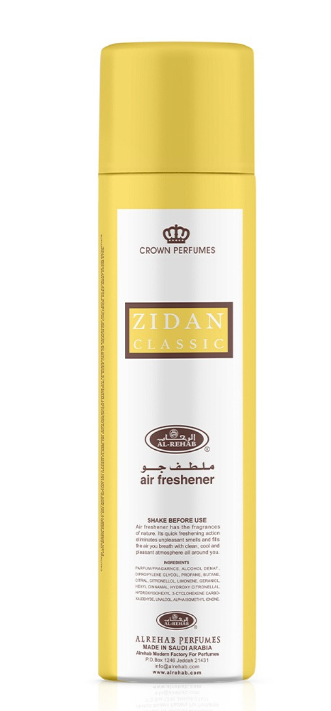 Zidan Classic 300ml Air Freshener By Al Rehab