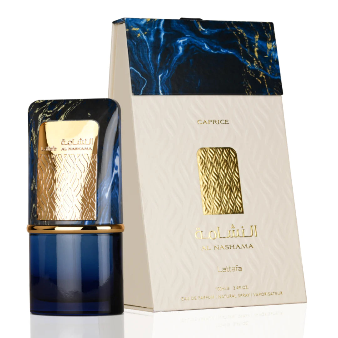 Al Nashama Caprice EDP (100ml) perfume spray by Lattafa | Khan El Khalili