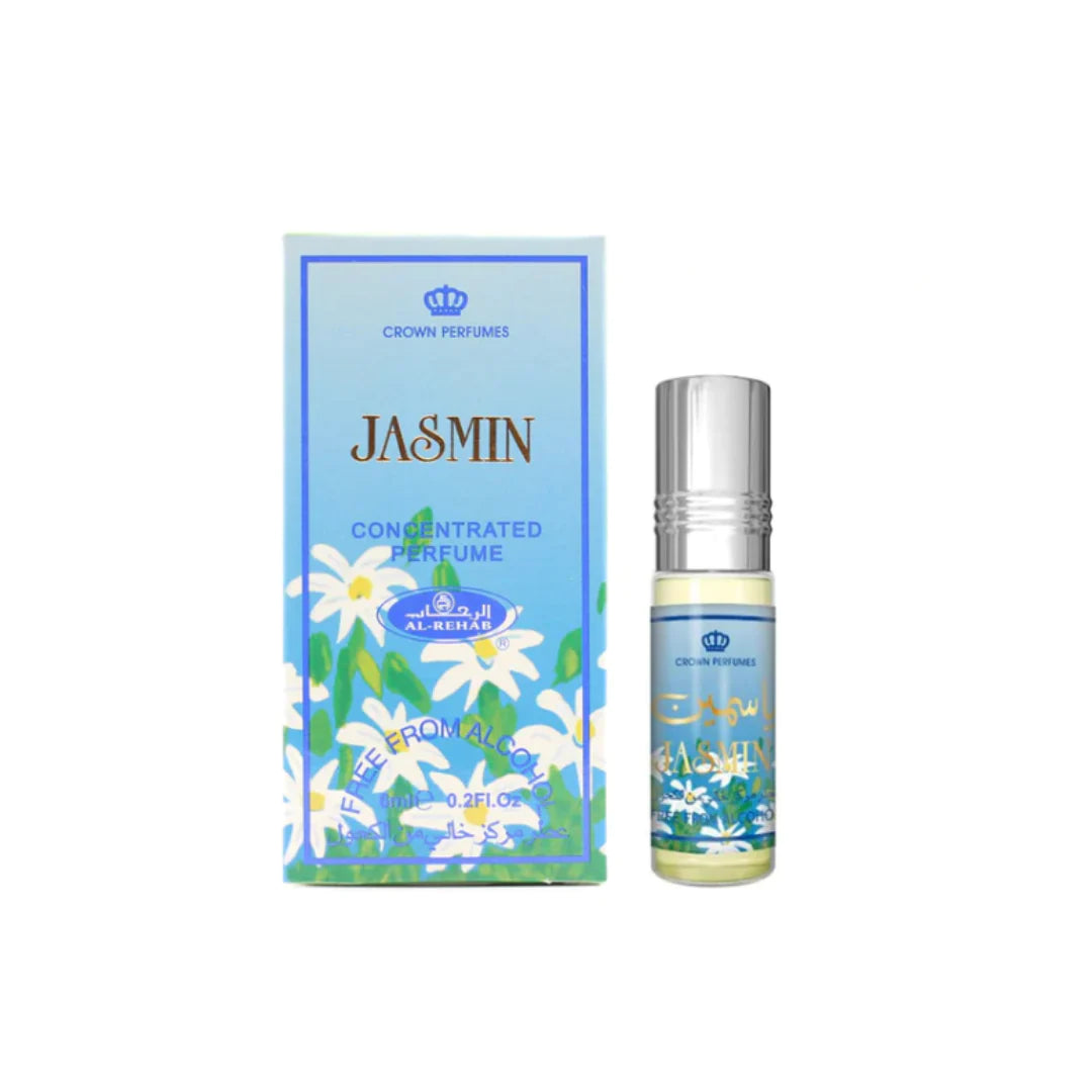 Jasmine roll on oil (6ml) by Al Rehab | Khan El Khalili
