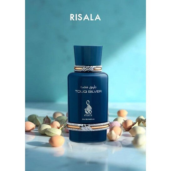 Touq Silver (100ml) Perfume Spray by Risala