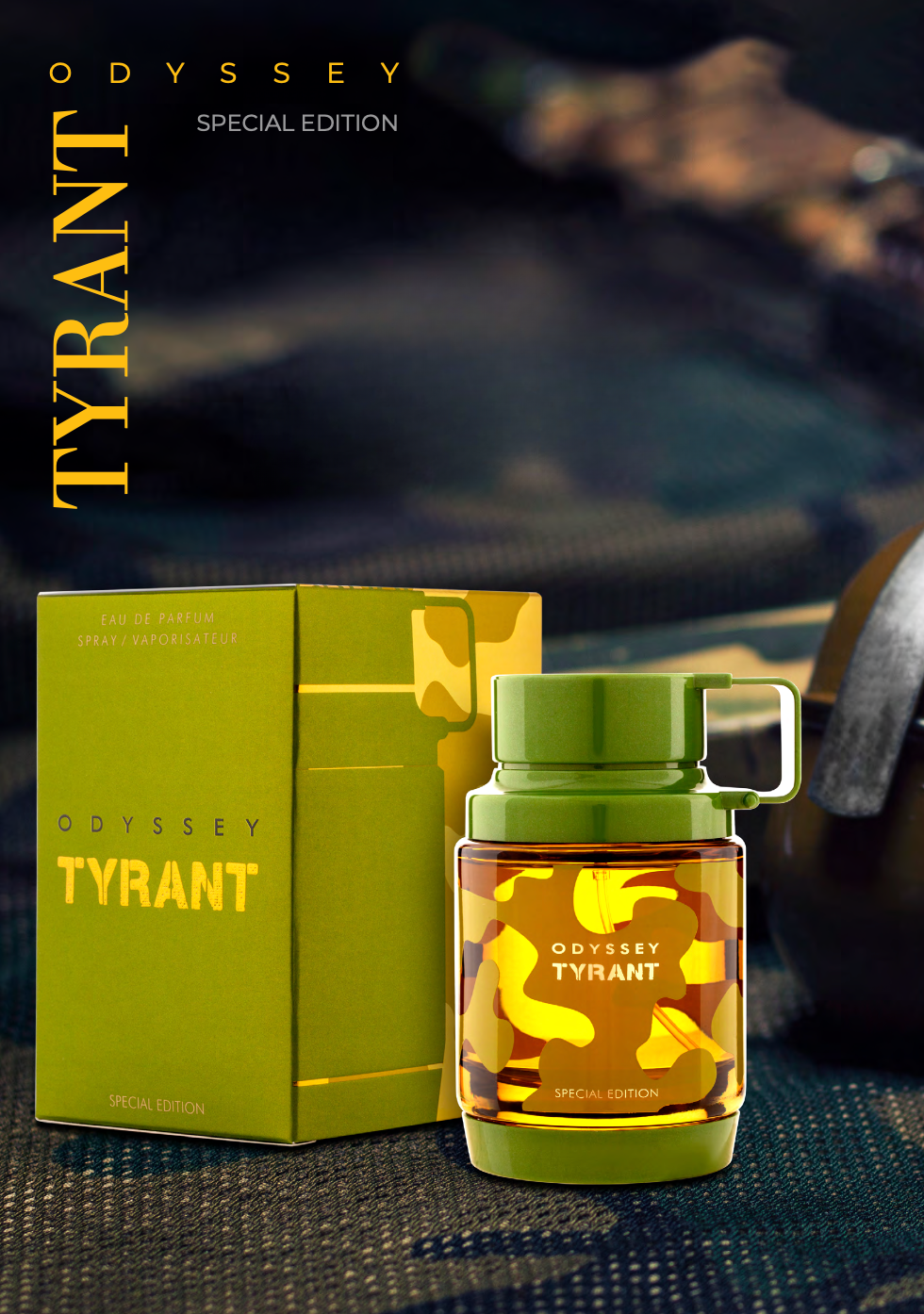 Odyssey Tyrant Special Edition EDP (60ml) Perfume Spray By Armaf