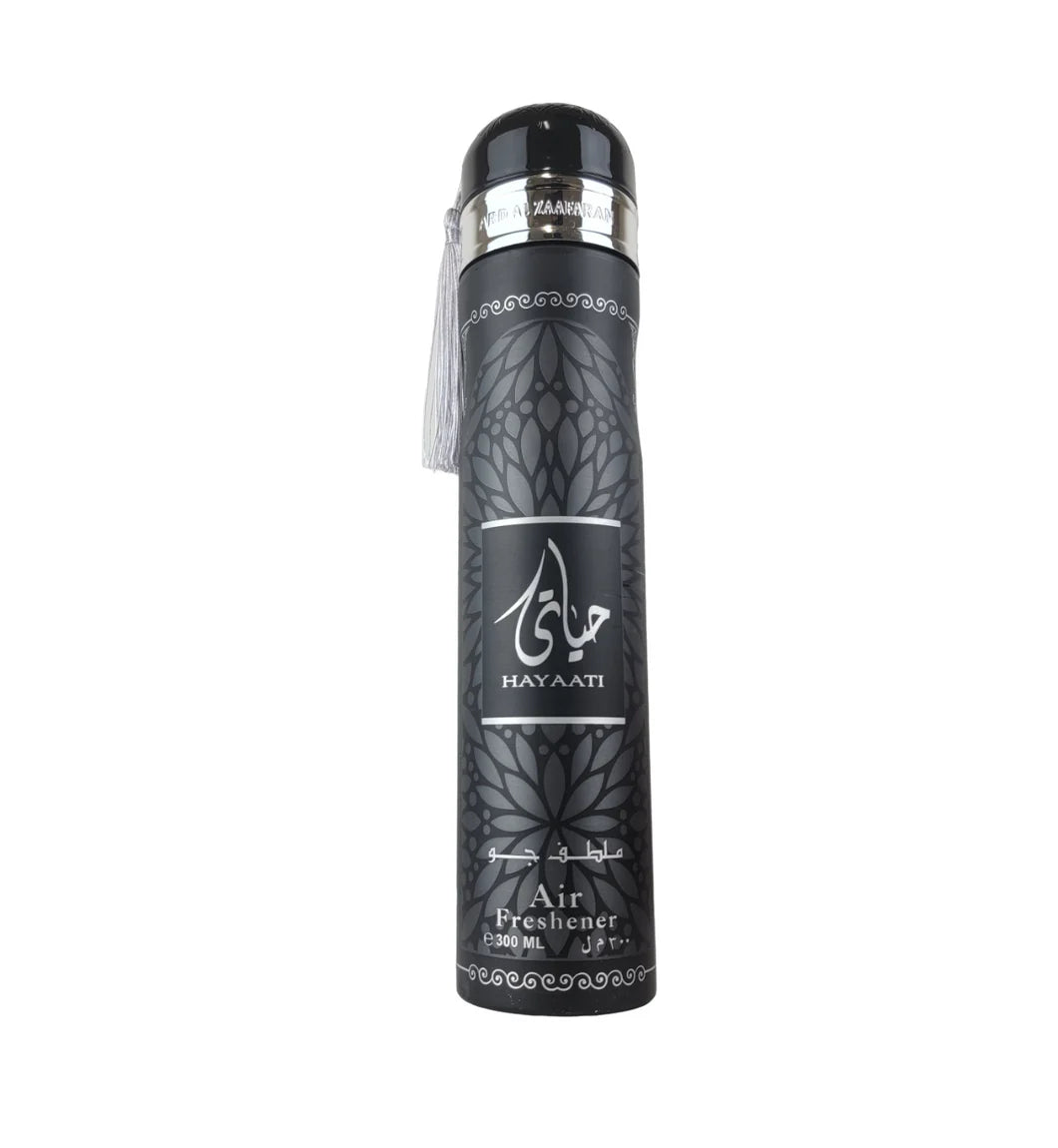Hayaati Black 300ml Air Freshener By Ard Al Zaafaran