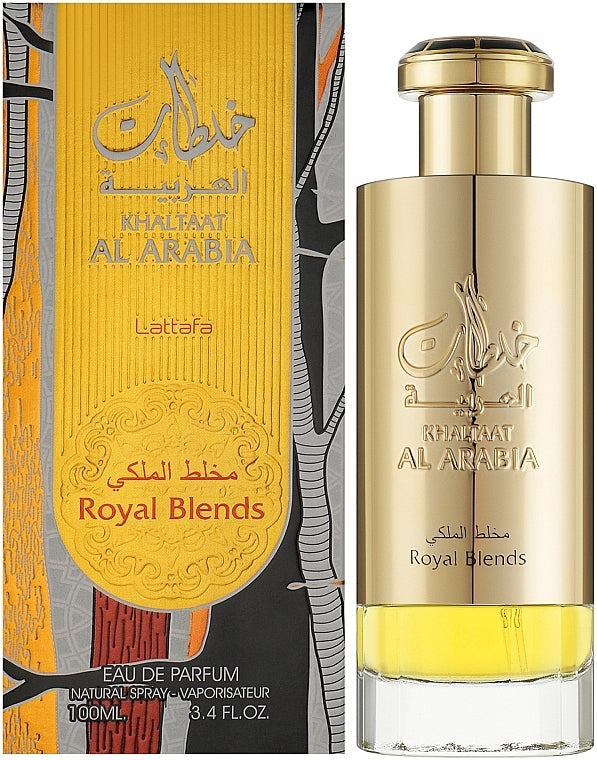 Khaltaat Al Arabia Royal Blends (Gold) 100ml by Lattafa Perfumes