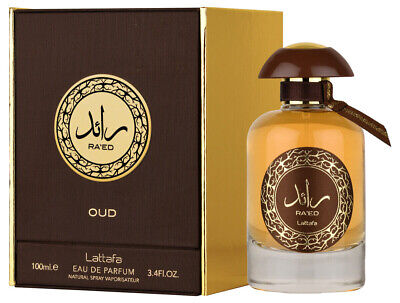 Raed Oud - Eau De Parfum Spray by Lattafa Perfumes ( 100ml)