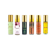 Nabeel assorted 6 Pack Roll on Perfume Oils - Floral Scents