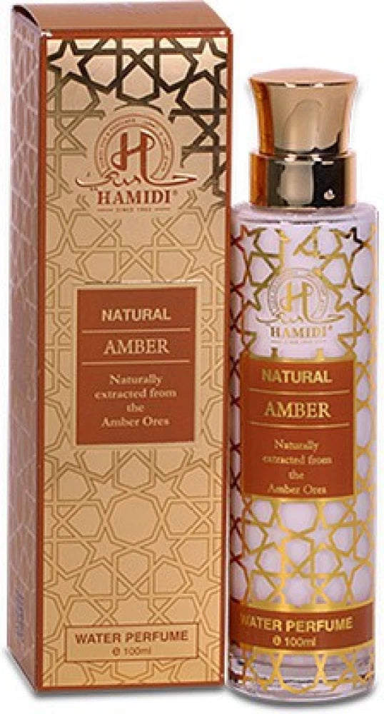 Natural Amber (100ml) Water Perfume By Hamidi