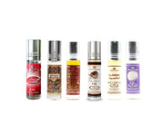 Al Rehab assorted 6 Pack Roll on Perfume Oils - Musky Scents