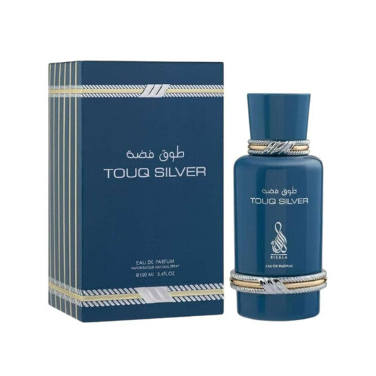 Touq Silver (100ml) Perfume Spray by Risala