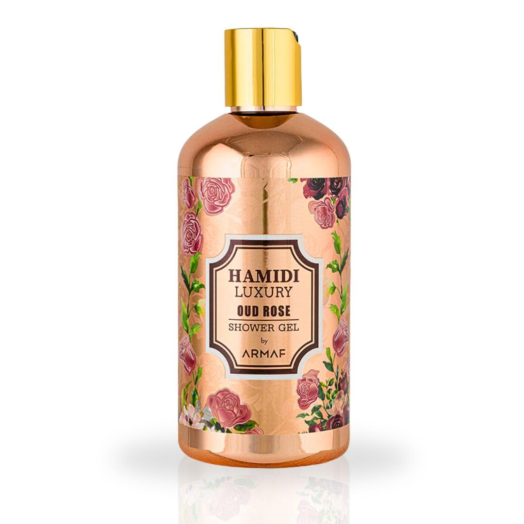 Hamidi Luxury Rose Oud Shower Gel 500ml