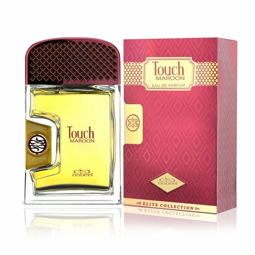 Touch Maroon EDP (100ml) perfume spray by Nabeel | Khan El Khalili