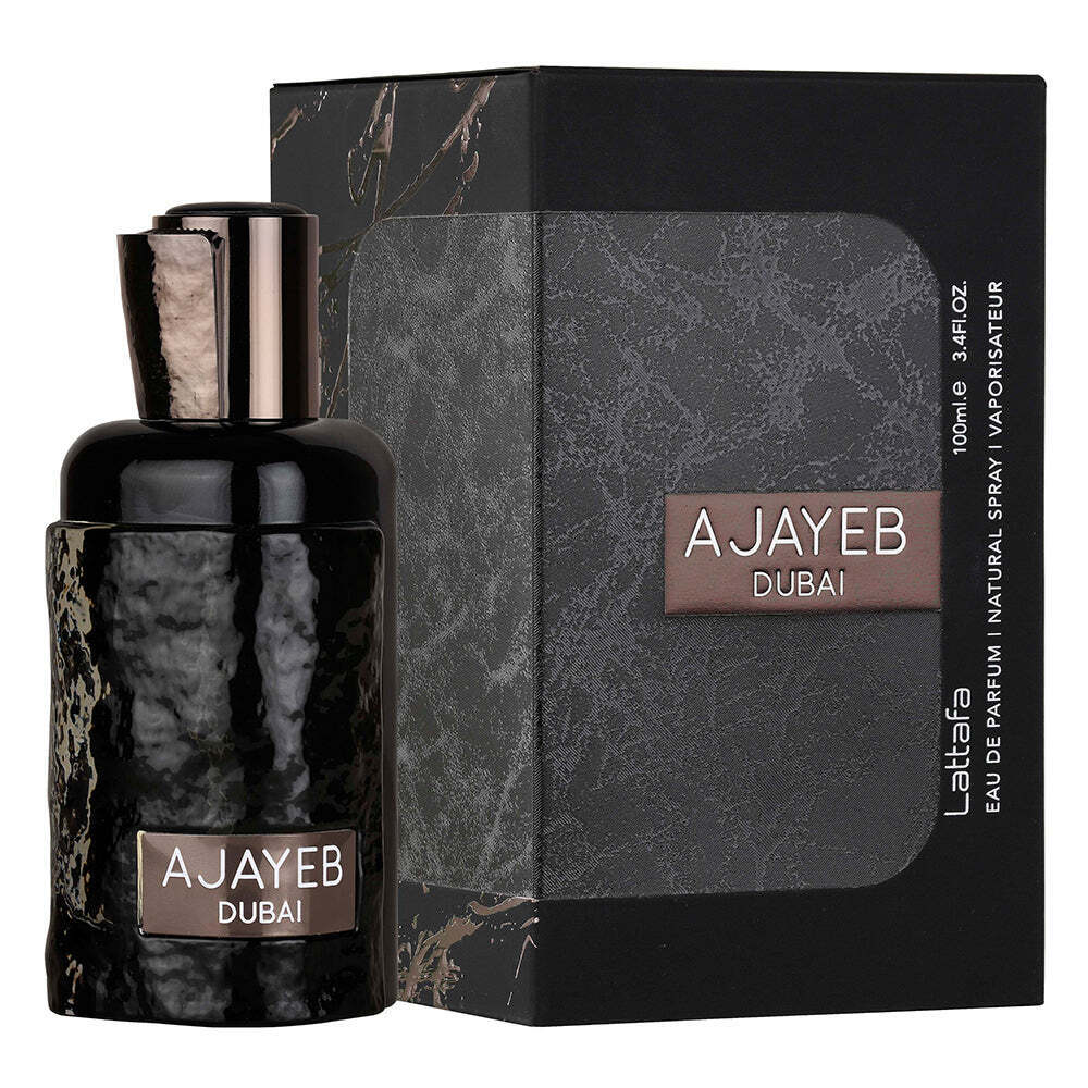 Ajayeb Dubai EDP (100ml) perfume spray by Lattafa | Khan El Khalili